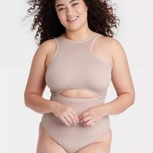 Colsie Tan Bodysuit
